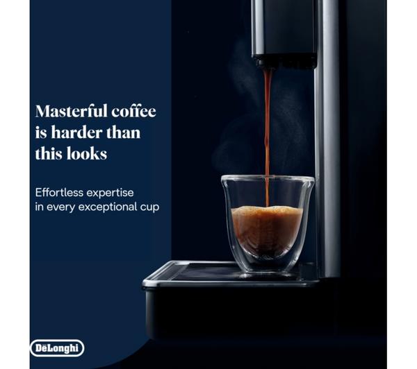 DELONGHI Prima Donna Aromatic ECAM630.75.TSM Smart Bean to Cup Coffee Machine - Silver
