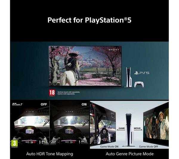 SONY BRAVIA 7 II 65" True RGB Mini LED 4K HDR Smart TV 2026 - K65XR75M2