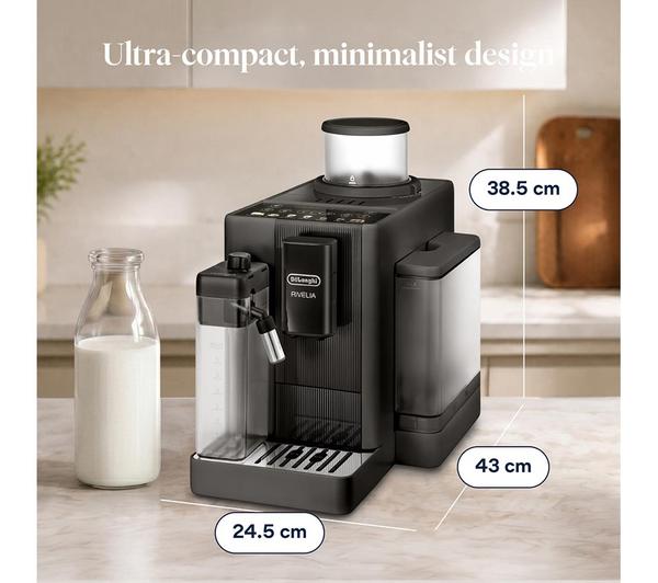 DELONGHI Rivelia Start EXAM420.55BXL Automatic Bean to Cup Coffee Machine - Black