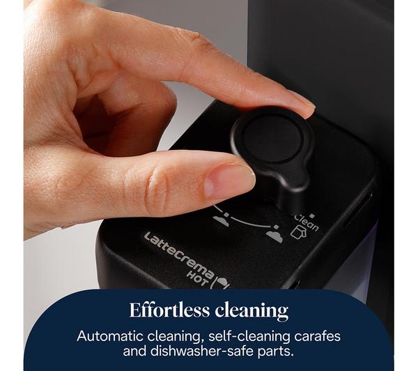 DELONGHI Rivelia Start EXAM420.55BXL Automatic Bean to Cup Coffee Machine - Black