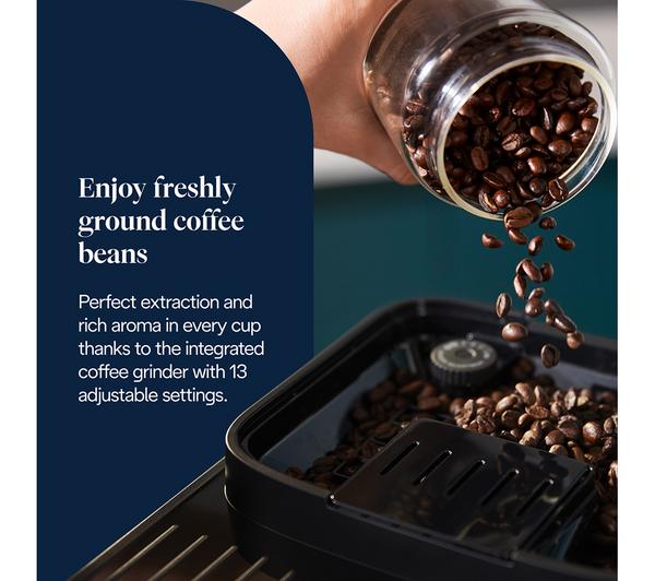 DELONGHI Magnifica Duo ECAM330.80.TXB Bean to Cup Coffee Machine - Titanium
