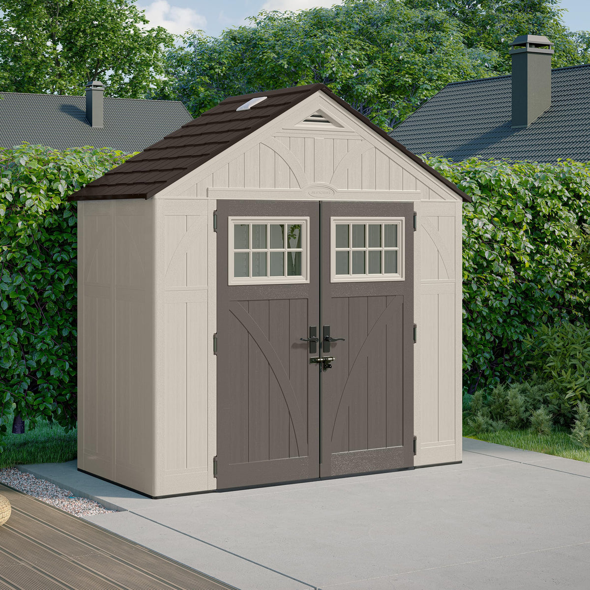 Rowlinson Suncast Tremont Shed 8x4