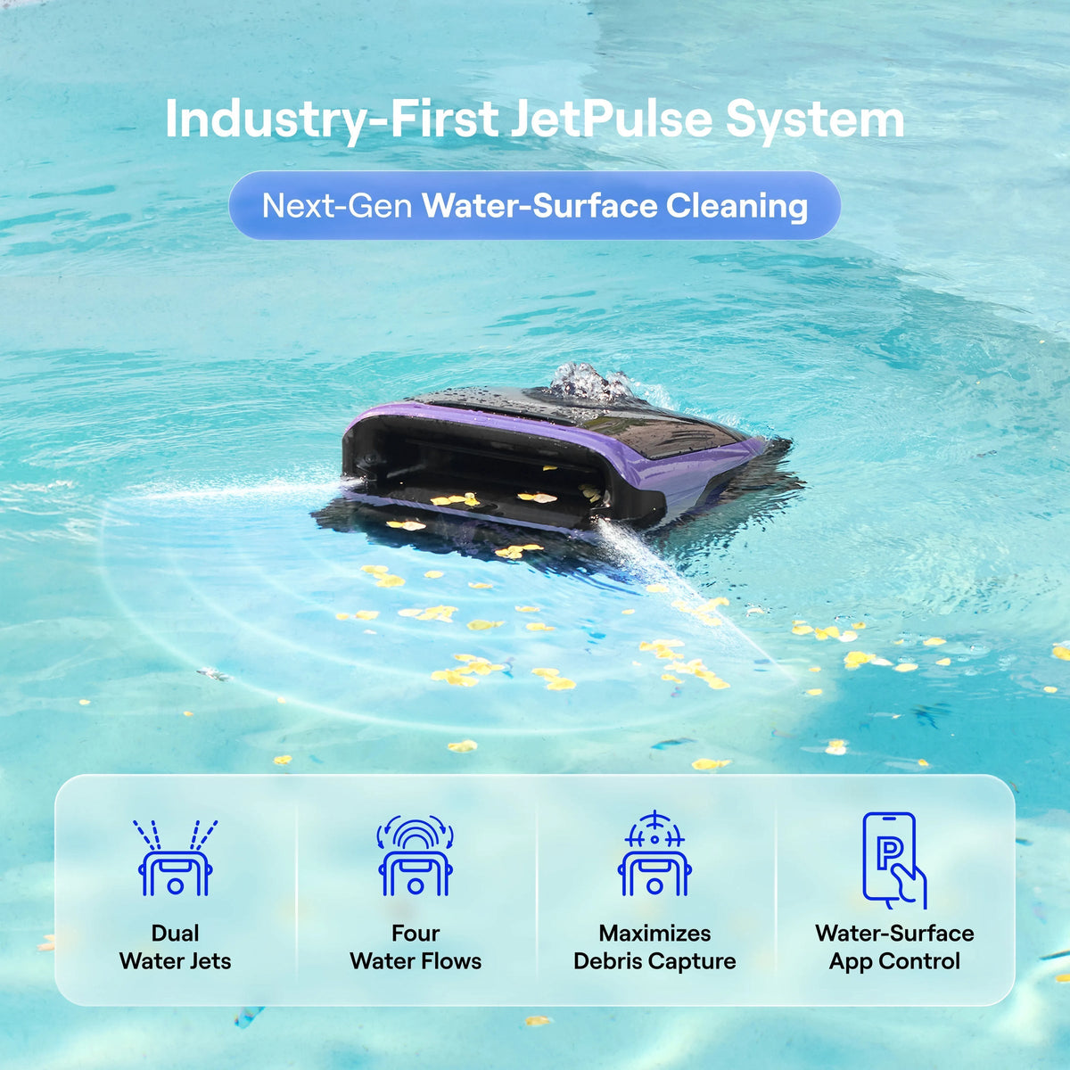 Beatbot Sora 70 Cordless Robotic Pool Cleaner — Floor, Wall & Waterline, App Control