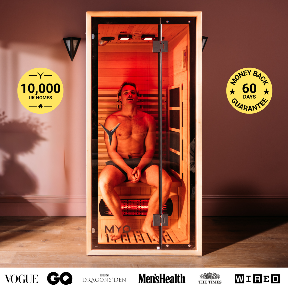 MyoSauna Infrared and Redlight