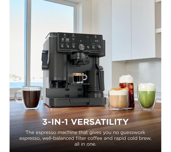 NINJA Luxe Café Pro Series ES701UKBK2 Bean to Cup Coffee Machine - Black