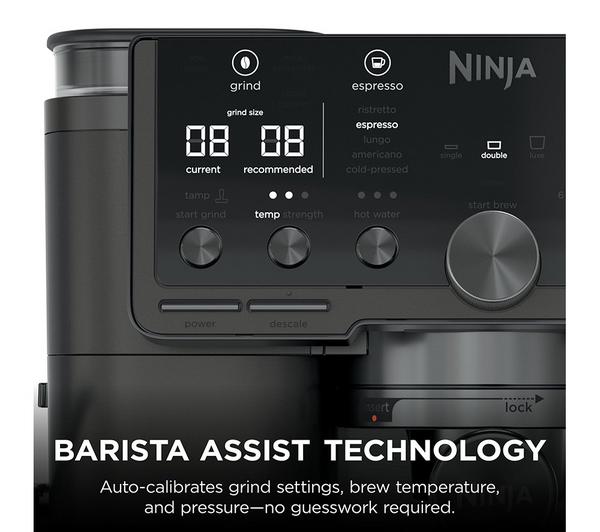 NINJA Luxe Café Pro Series ES701UKBK2 Bean to Cup Coffee Machine - Black