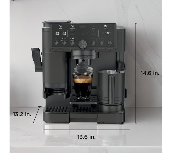 NINJA Luxe Café Pro Series ES701UKBK2 Bean to Cup Coffee Machine - Black