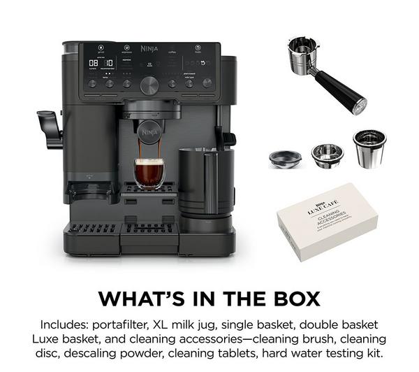 NINJA Luxe Café Pro Series ES701UKBK2 Bean to Cup Coffee Machine - Black