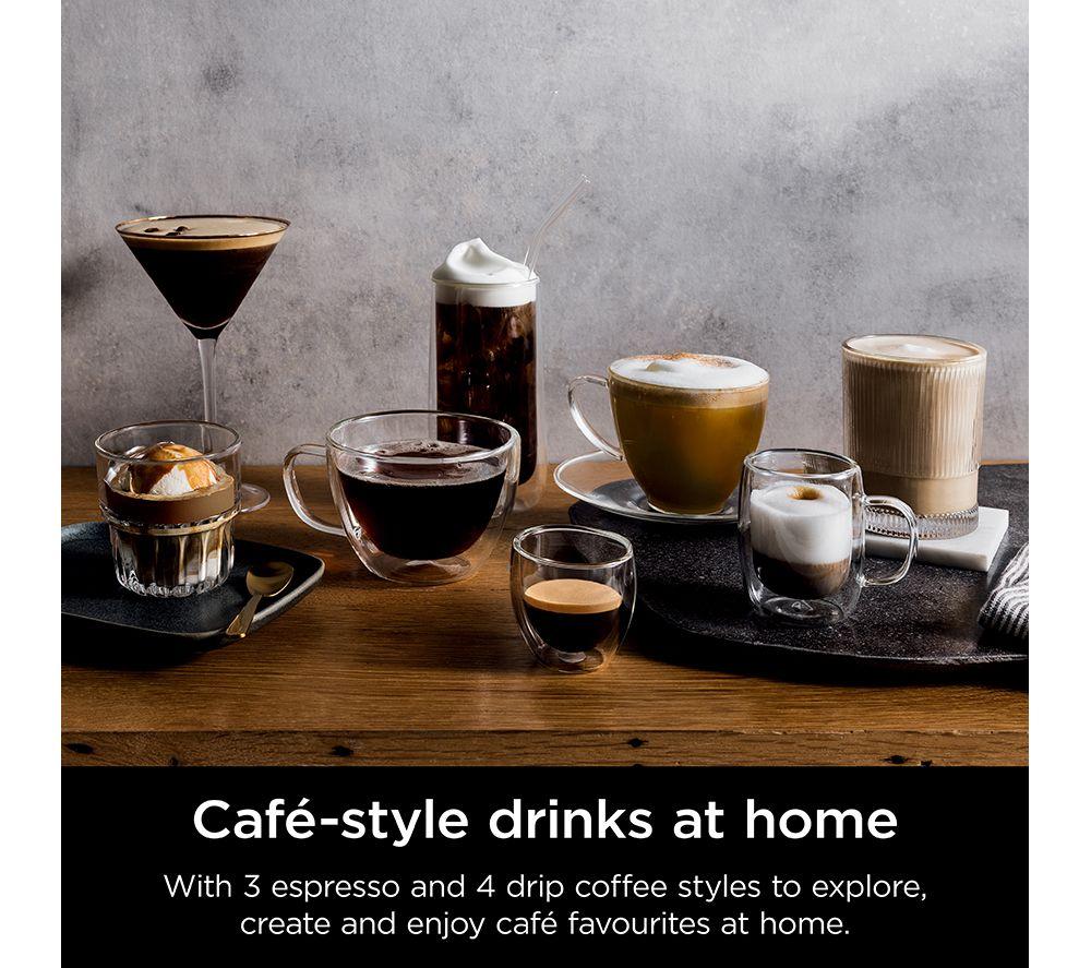NINJA Luxe Cafe Premier Series ES601UK Bean to Cup Coffee Machine - Silver & Black