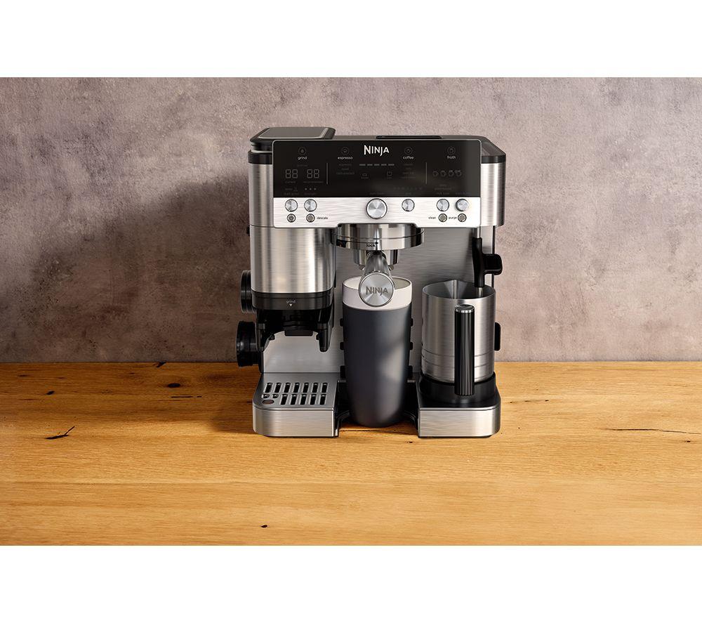 NINJA Luxe Cafe Premier Series ES601UK Bean to Cup Coffee Machine - Silver & Black
