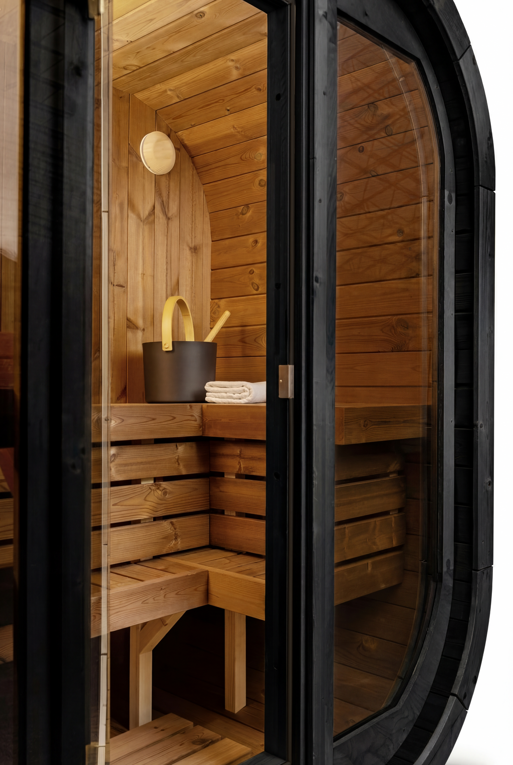 Sauna Narvik Black